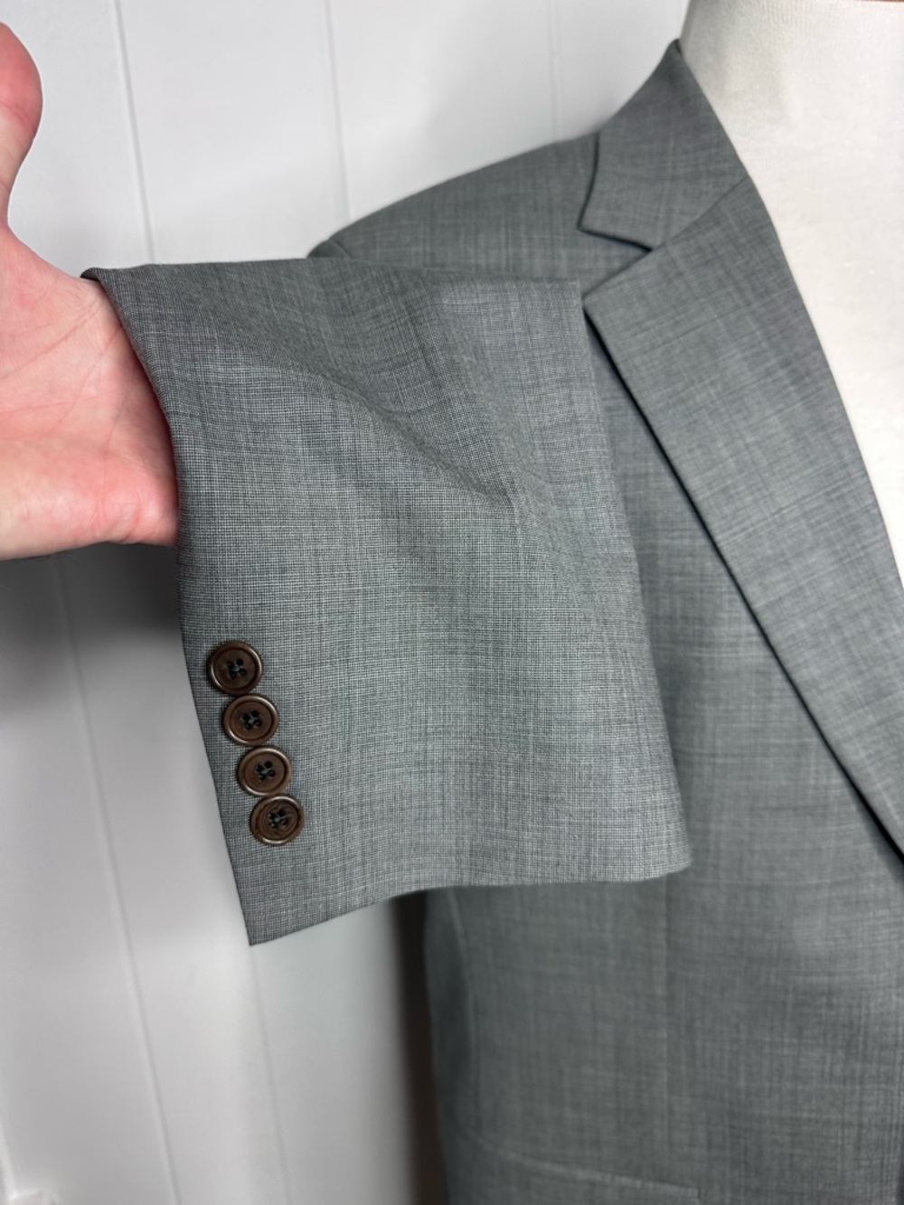 Brooks Brooks Stretch Grey SUIT - Picture 6 of 12